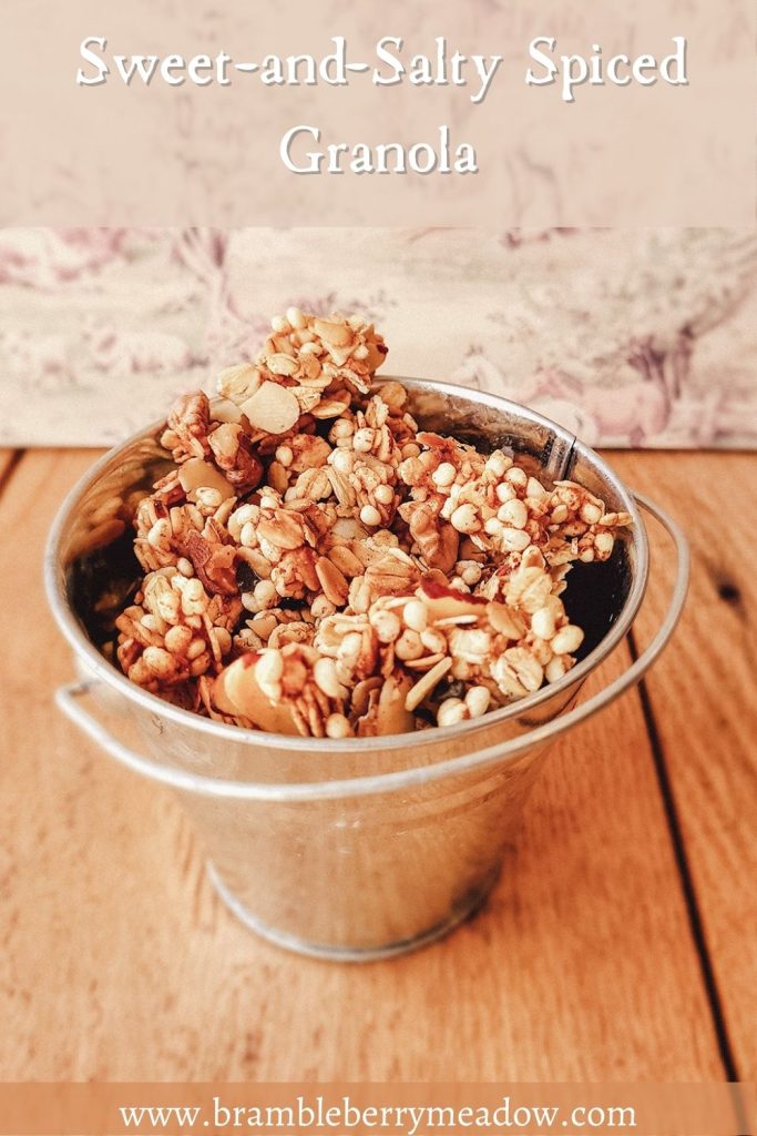 Sweet-and-Salty Spiced Homemade Granola