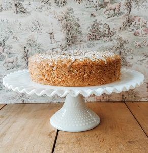 Milk Cake on Stand